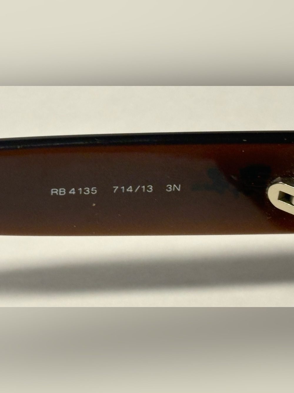 Ray-Ban RB4135 Tortoise Wrap Frames w/ Prescription Lenses - Picture 7 of 8